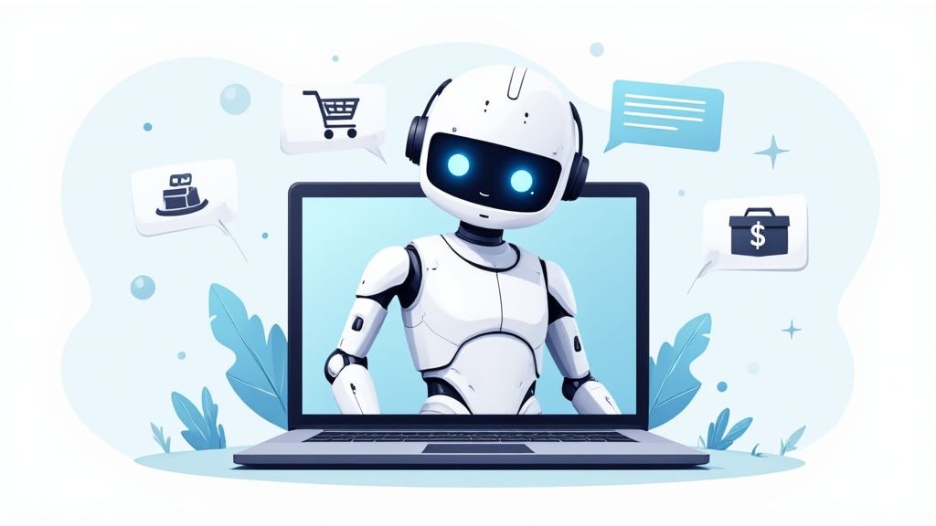 المساعد الذكي لخدمة العملاء